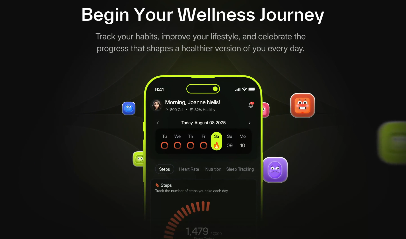 Fintech Companion App screen